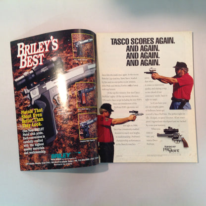 Vintage Mar/Apr 1995 American Handgunner Magazine Self-Defense .45 IPSC Nationals Guns of Tombstone Handgun Hunting Down Under