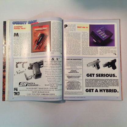 Vintage Mar/Apr 1995 American Handgunner Magazine Self-Defense .45 IPSC Nationals Guns of Tombstone Handgun Hunting Down Under