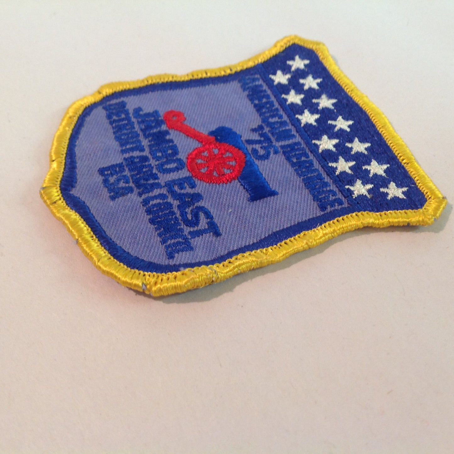Vintage BSA Boys Scouts of America Patch American Heritage '75 Jambo East Detroit AC