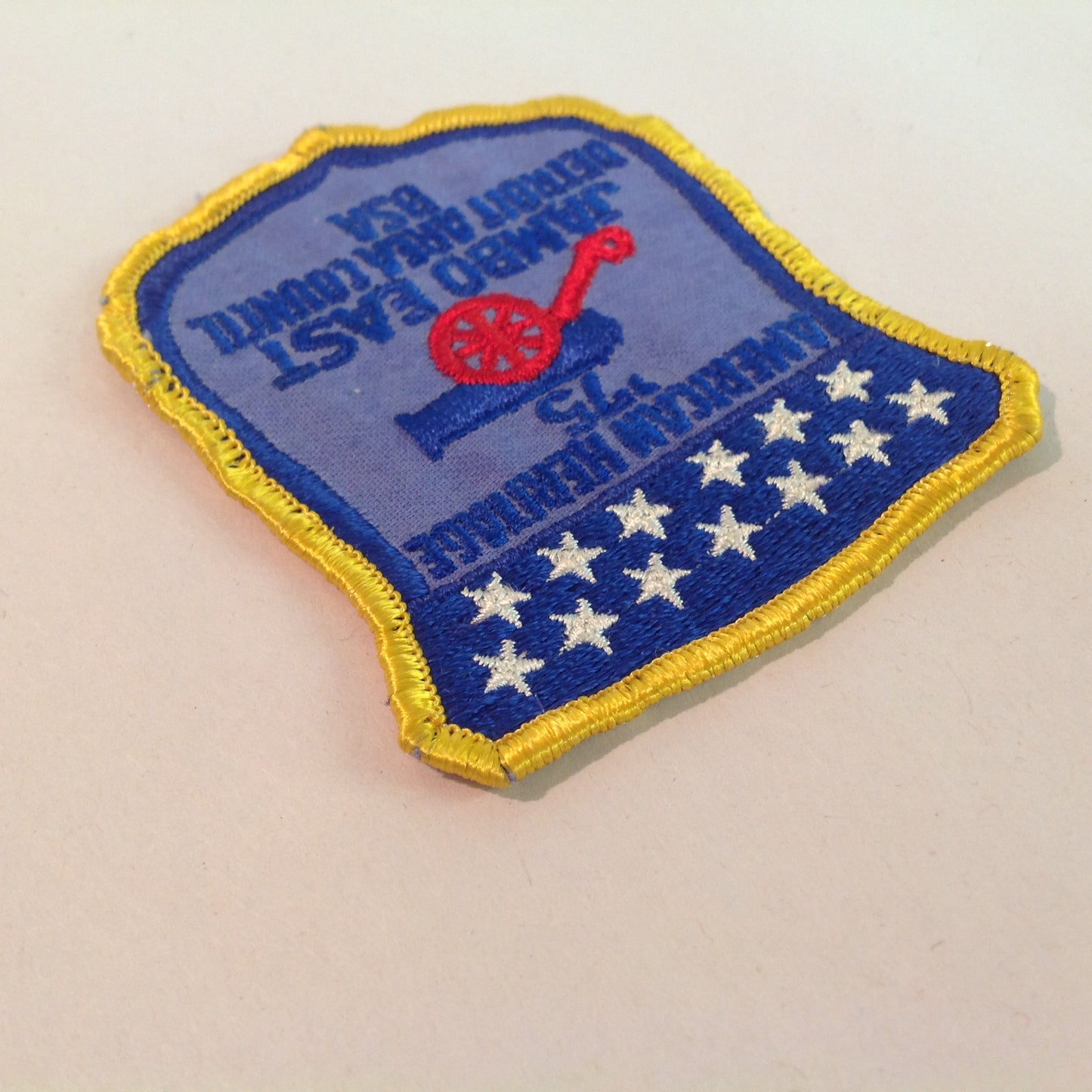 Vintage BSA Boys Scouts of America Patch American Heritage '75 Jambo East Detroit AC