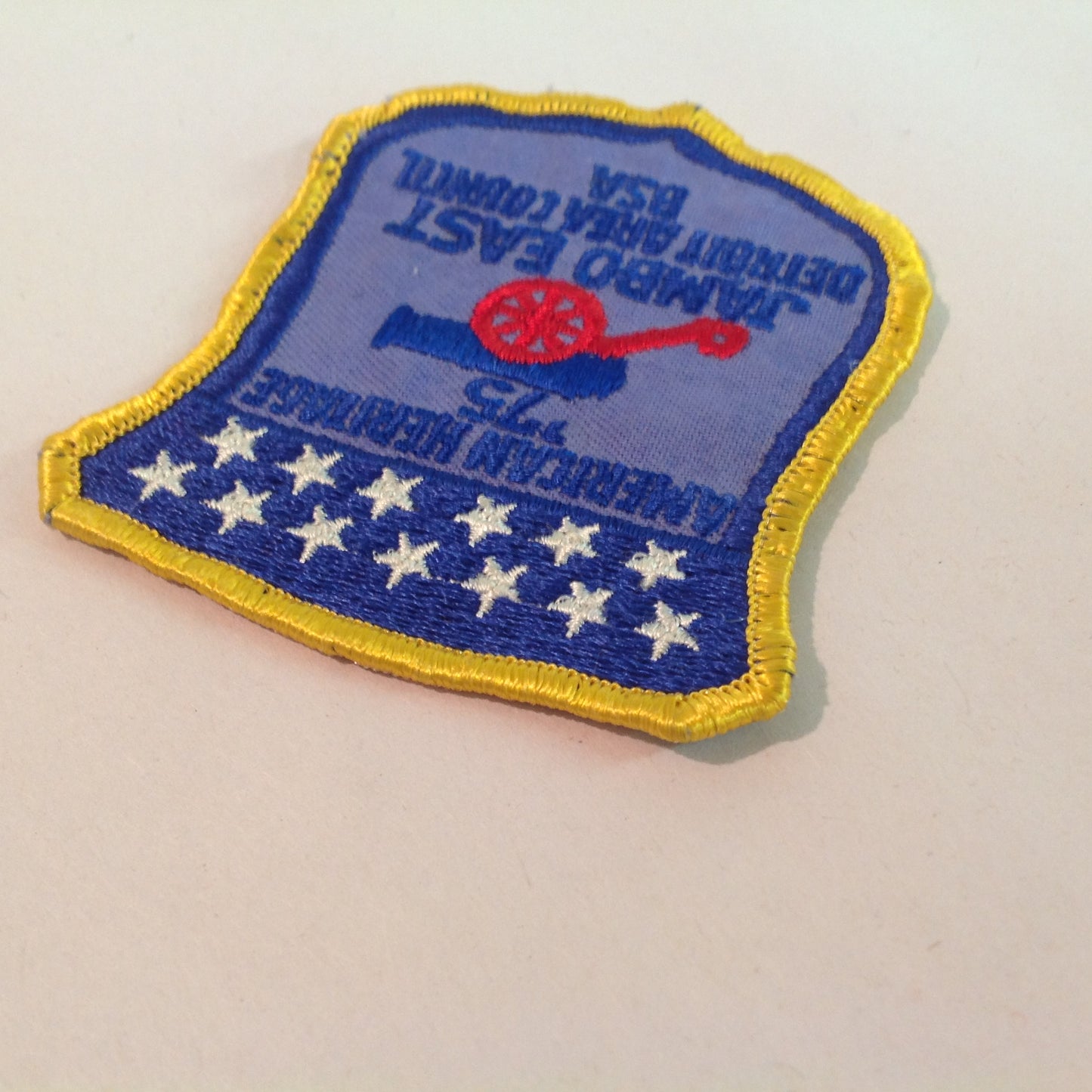 Vintage BSA Boys Scouts of America Patch American Heritage '75 Jambo East Detroit AC