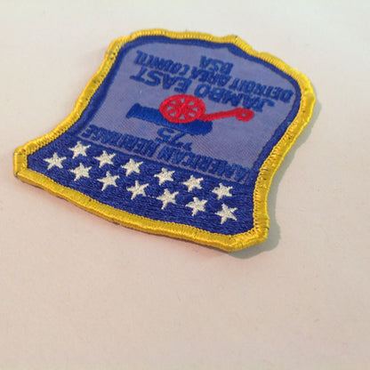 Vintage BSA Boys Scouts of America Patch American Heritage '75 Jambo East Detroit AC