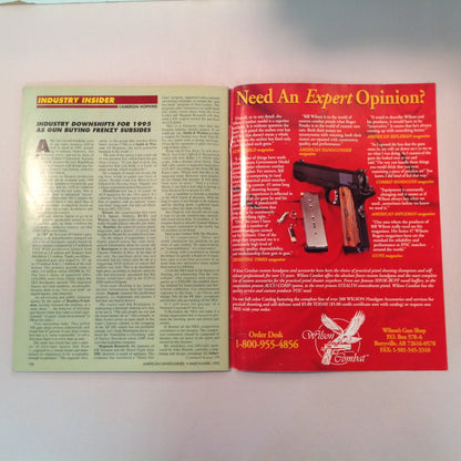 Vintage Mar/Apr 1995 American Handgunner Magazine Self-Defense .45 IPSC Nationals Guns of Tombstone Handgun Hunting Down Under