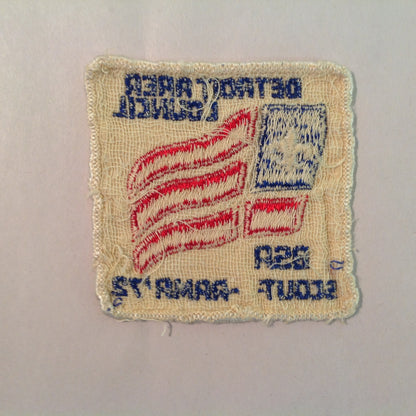 Vintage BSA Boys Scouts of America Patch Scout-O-Rama '72 Detroit Area Council