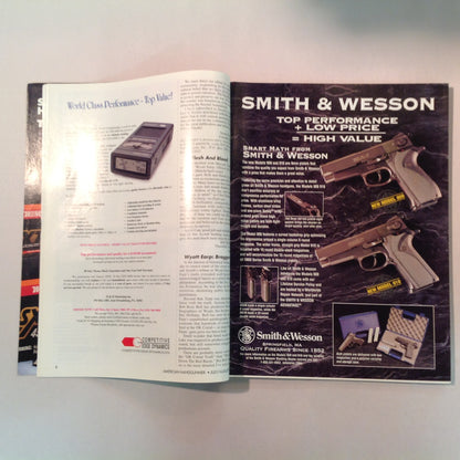 Vintage Jul/Aug 1995 American Handgunner Magazine Fat Mag .45 Sixguns With Class How to Test a Handgun Ruger P-94 9mm