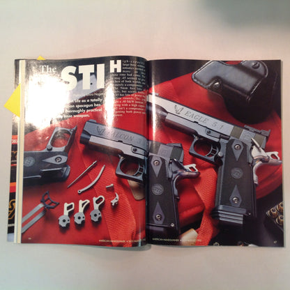 Vintage Jul/Aug 1995 American Handgunner Magazine Fat Mag .45 Sixguns With Class How to Test a Handgun Ruger P-94 9mm