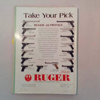 Vintage Jul/Aug 1995 American Handgunner Magazine Fat Mag .45 Sixguns With Class How to Test a Handgun Ruger P-94 9mm