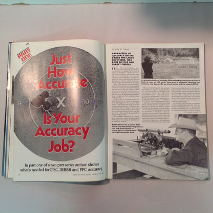 Vintage Mar/Apr 1980 The American Handgunner Magazine S&W M-29 Vs Ruger Super Blackhawk Custom Pistolsmith Directory New GI 9mm?