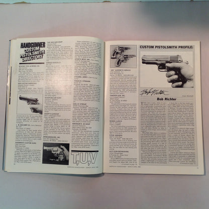 Vintage Mar/Apr 1980 The American Handgunner Magazine S&W M-29 Vs Ruger Super Blackhawk Custom Pistolsmith Directory New GI 9mm?