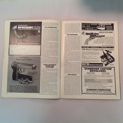 Vintage Mar/Apr 1980 The American Handgunner Magazine S&W M-29 Vs Ruger Super Blackhawk Custom Pistolsmith Directory New GI 9mm?