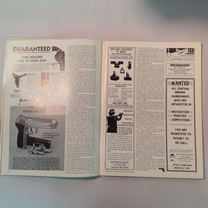 Vintage May/Jun 1980 The American Handgunner Magazine Guns and Gear IHMS Handgun Hunting African Style C.O.P. & TP-70 Winning Techniques