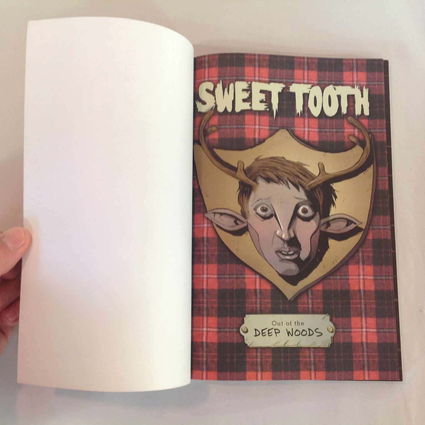 2010 DC Comics/Vertigo Sweet Tooth 1: Out of the Deep Woods Jeff Lemire