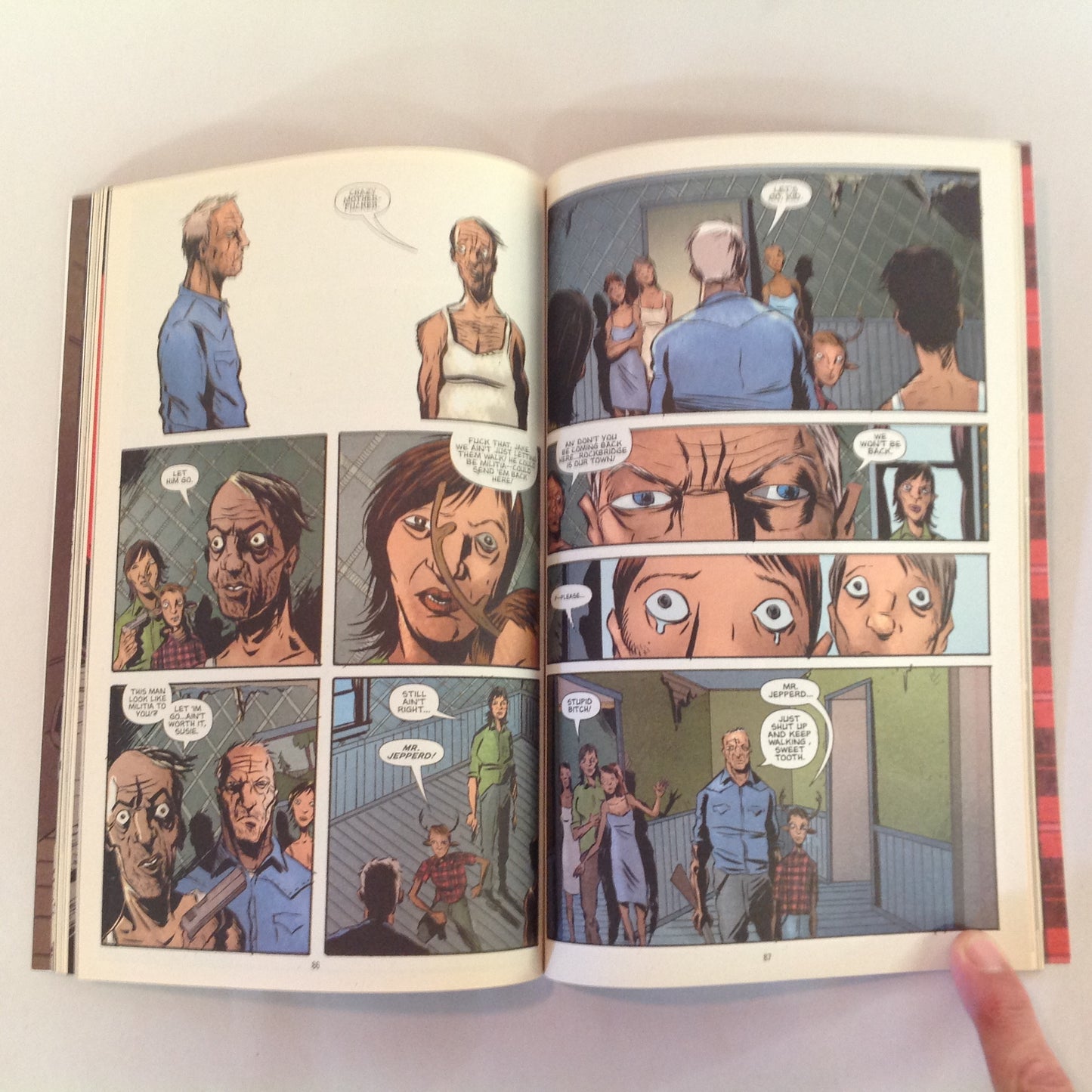 2010 DC Comics/Vertigo Sweet Tooth 1: Out of the Deep Woods Jeff Lemire