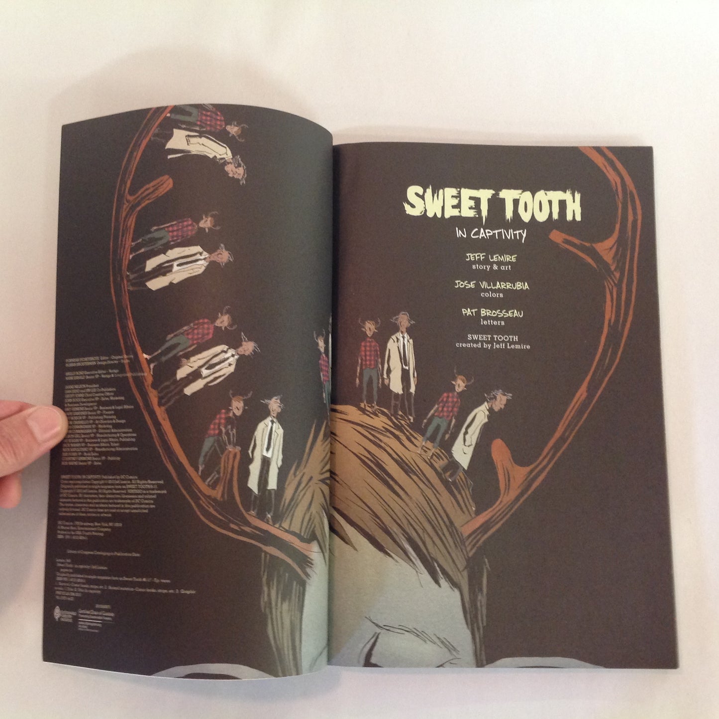 2010 DC Comics/Vertigo Trade Paperback Sweet Tooth 2: In Captivity Jeff Lemire