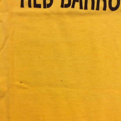 Vintage 1970's Child's Ringer Single Stitch Hem M 28-30 T-Shirt 8 Mile Kelly HOA Red Barrons Mayor Walt Bezz