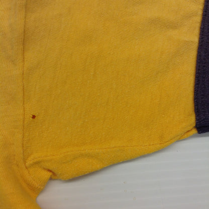 Vintage 1970's Child's Ringer Single Stitch Hem M 28-30 T-Shirt 8 Mile Kelly HOA Red Barrons Mayor Walt Bezz