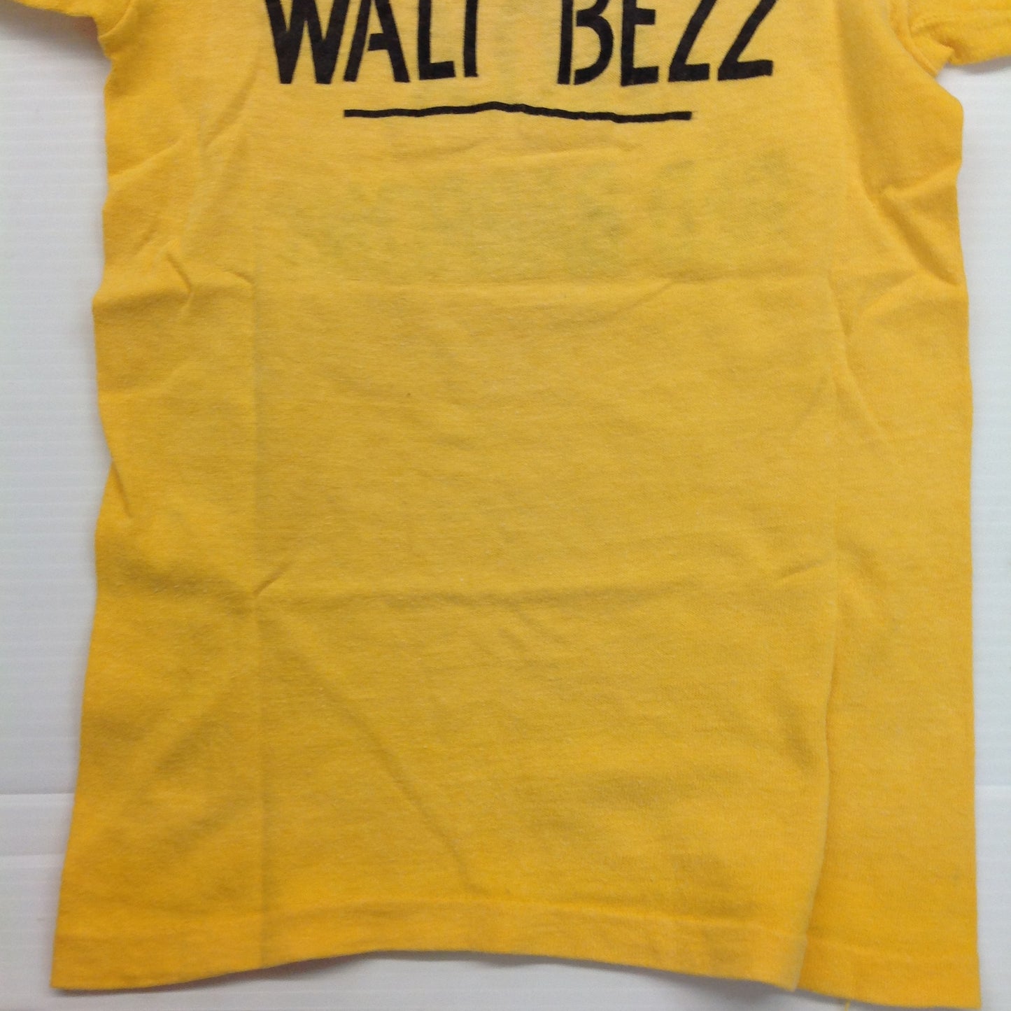 Vintage 1970's Child's Ringer Single Stitch Hem M 28-30 T-Shirt 8 Mile Kelly HOA Red Barrons Mayor Walt Bezz