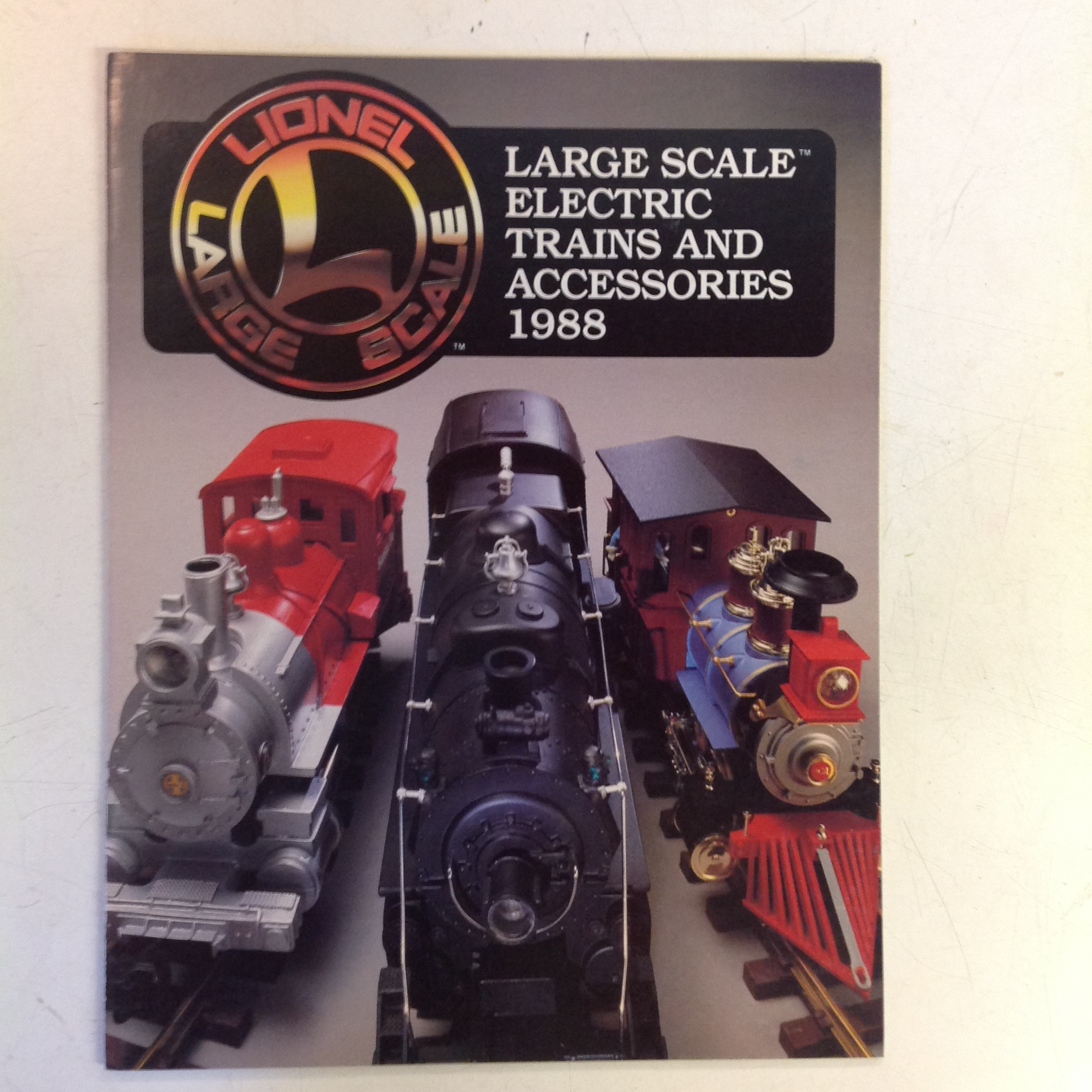 Vintage 1988 LIONEL Large Scale Electric Trains & Accessories Booklet
