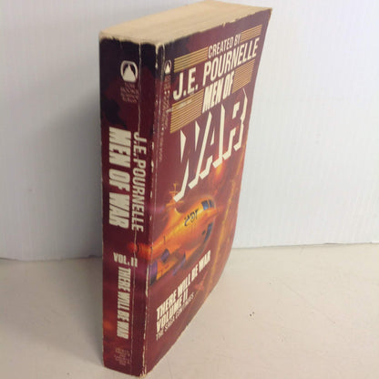 Vintage 1984 Mass Market Paperback Men of War Volume II: There Will Be War J E Pournelle