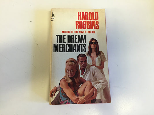 Vintage 1967 Mass Market Paperback The Dream Merchants Harold Robbins