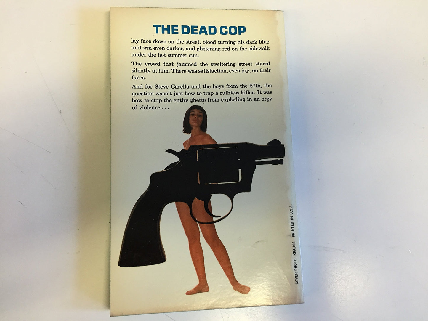 Vintage 1969 Mass Market Paperback See Them Die: An 87th Precinct Mystery Ed McBain Dell First Edition