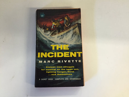 Vintage 1959 Mass Market Paperback The Incident Marc Rivette Signet Books First Edition