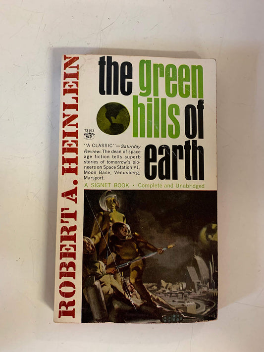 Vintage 1951 Mass Market Paperback The Green Hills of Earth Robert Heinlein