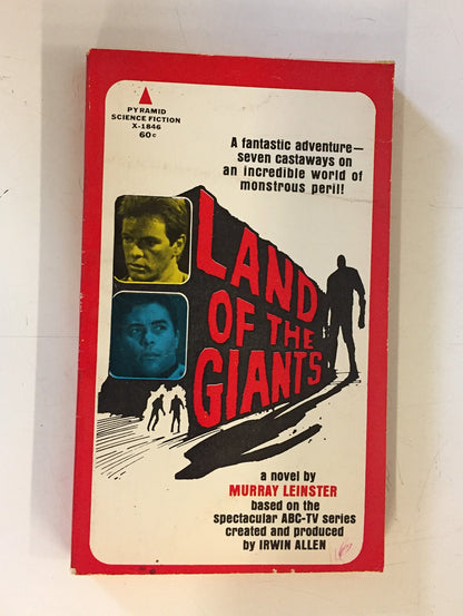 Vintage 1968 Mass Market Paperback Land of the Giants Murray Leinster TV Tie-In Edition