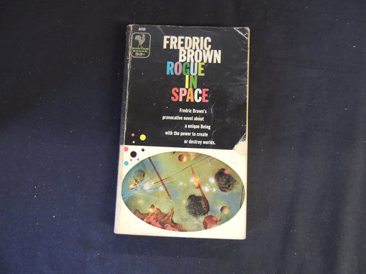 Vintage 1957 Mass Market Paperback Rogue In Space Fredric Brown Bantam First Printing