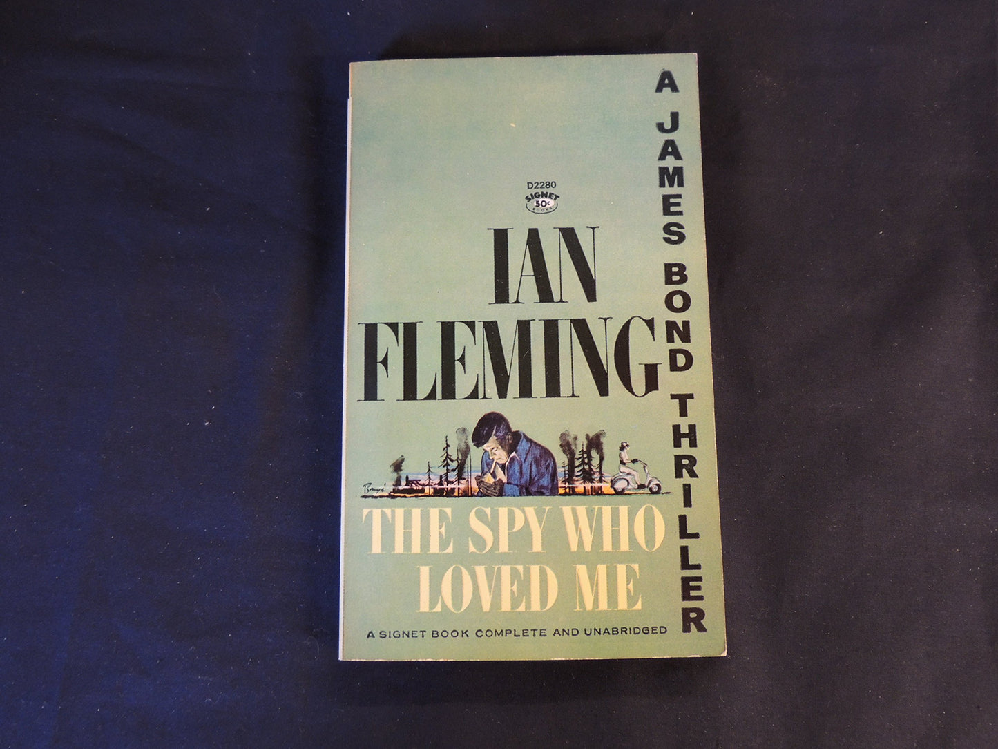 Vintage 1962 Mass Market Paperback The Spy Who Loved Me Ian Fleming