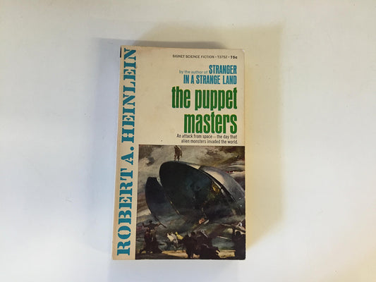 Vintage 1951 Mass Market Paperback The Puppet Masters Robert A. Heinlein