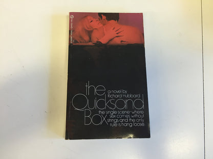 Vintage 1970 Mass Market Paperback The Quicksand Box Richard Hubbard Signet First Edition