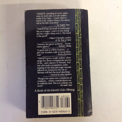 Vintage 1983 Mass Market Paperback Targets Donald E. McQuinn TOR First Edition