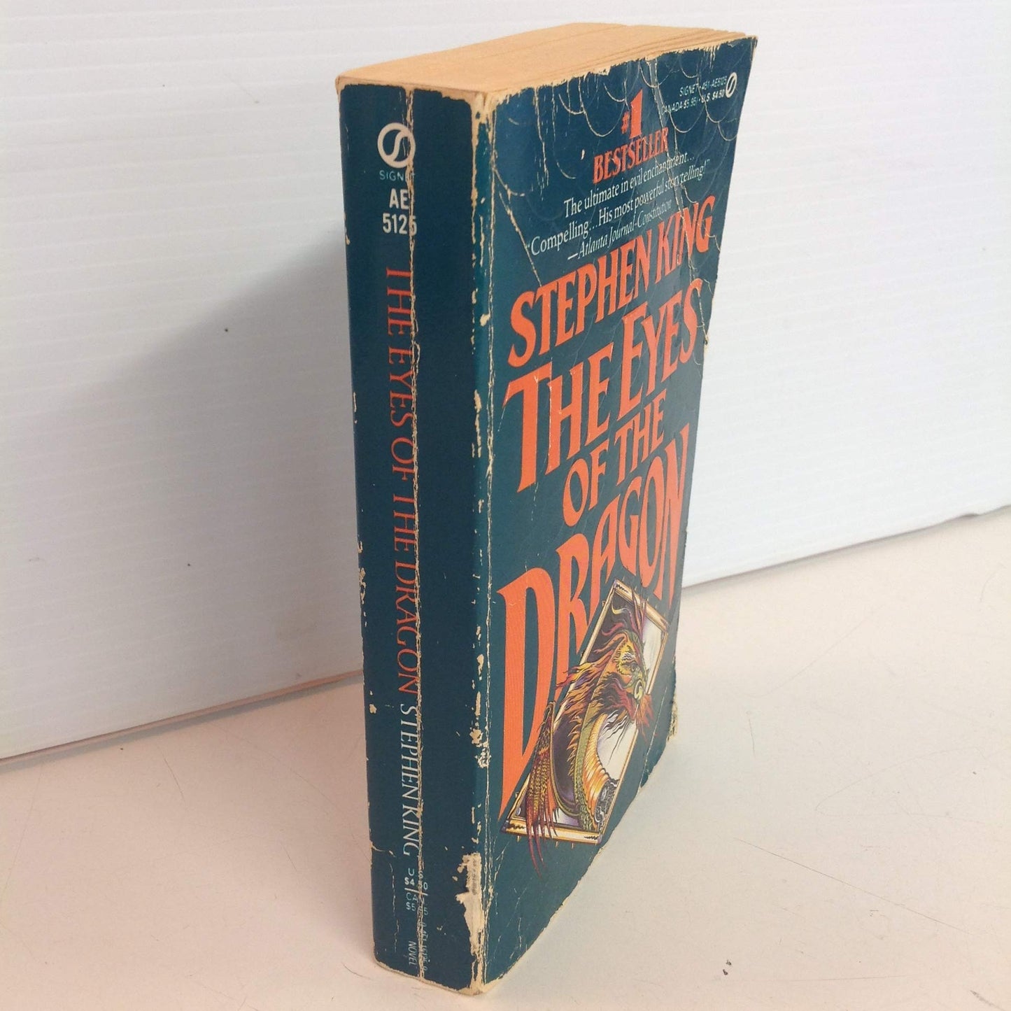 Vintage 1988 Mass Market Paperback The Eyes of the Dragon Stephen King