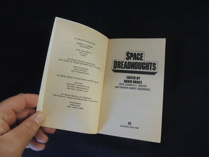 Vintage 1990 Mass Market Paperback Space Dreadnoughts David Drake Editor ACE Books First Printing