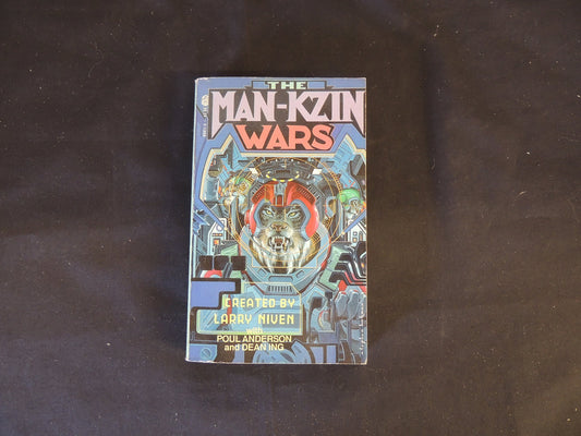 Vintage 1989 Mass Market Paperback The Man-Kzin Wars Larry Niven Poul Anderson Dean Ing