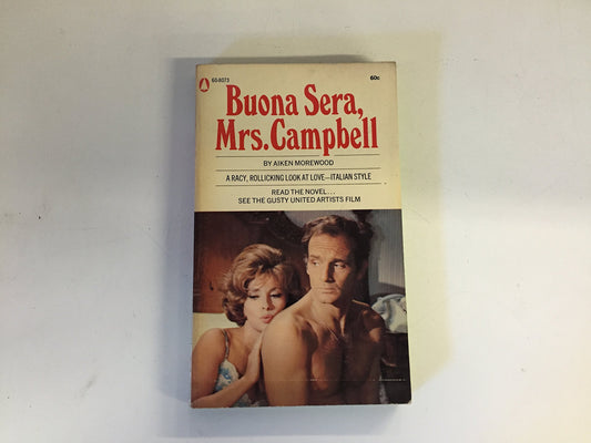 Vintage 1969 Mass Market Paperback Buona Sera, Mrs. Campbell Aiken Morewood Popular Library Movie Tie-In Edition