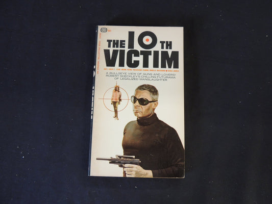 Vintage 1965 Mass Market Paperback The 10th Victim Robert Sheckley Ballantine Movie Tie-In First Edition