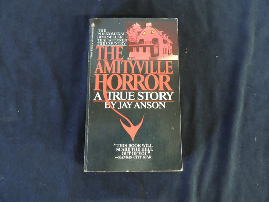 Vintage 1978 Mass Market Paperback The Amityville Horror Jay Anson