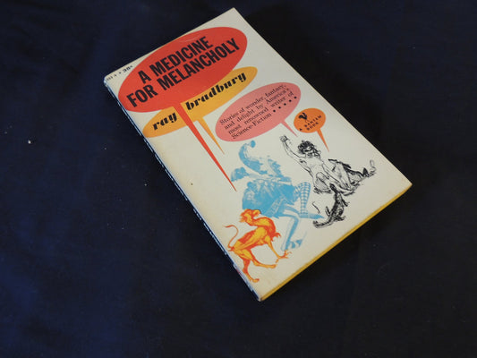 Vintage 1960 Mass Market Paperback A Medicine For Melancholy Ray Bradbury Bantam Books First Printing