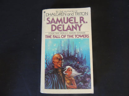 Vintage 1970 Mass Market Paperback The Fall of the Towers Samuel R. Delany ACE Books First Printing