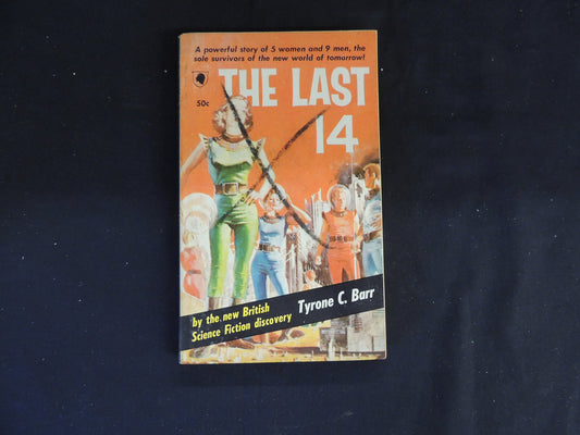 Vintage 1960 Mass Market Paperback The Last 14 Tyrone C Barr Chariot Books First Edition