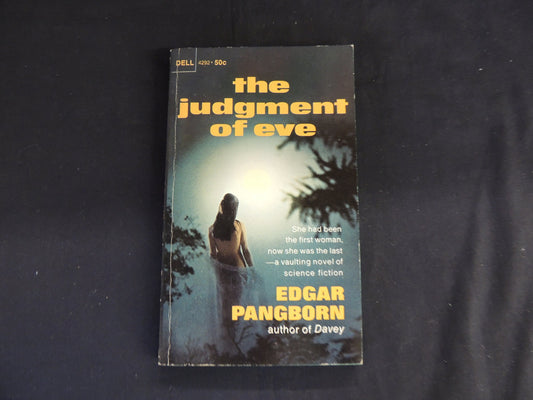 Vintage 1967 Mass Market The Judgment of Eve Edgar Pangborn Dell First Printing