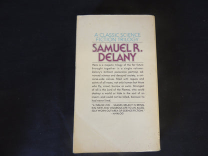 Vintage 1970 Mass Market Paperback The Fall of the Towers Samuel R. Delany ACE Books First Printing