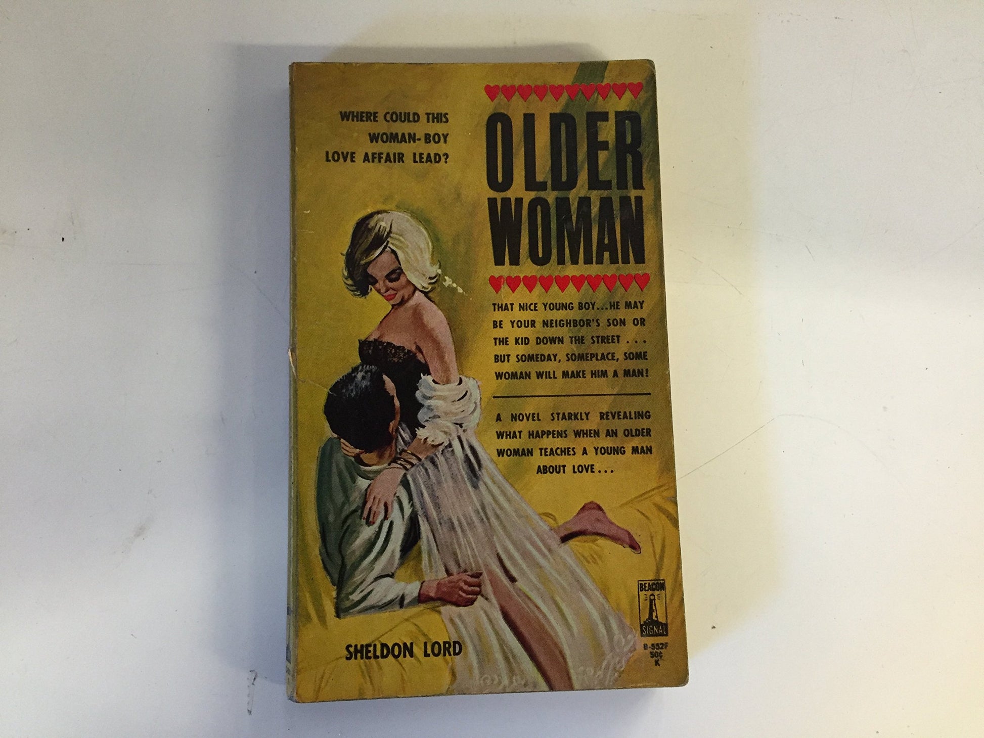 Vintage 1962 Mass Market Paperback Older Woman Sheldon Lord Beacon Sig –  Time Warp, LLC