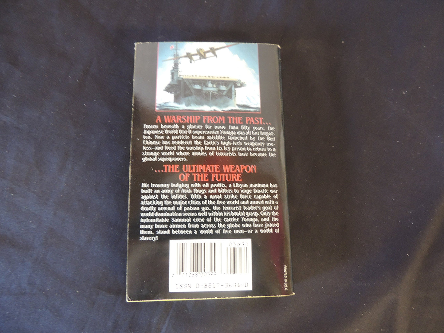 Vintage 1992 Mass Market Paperback Revenge of the Seventh Carrier Peter Albano Zebra First Printing