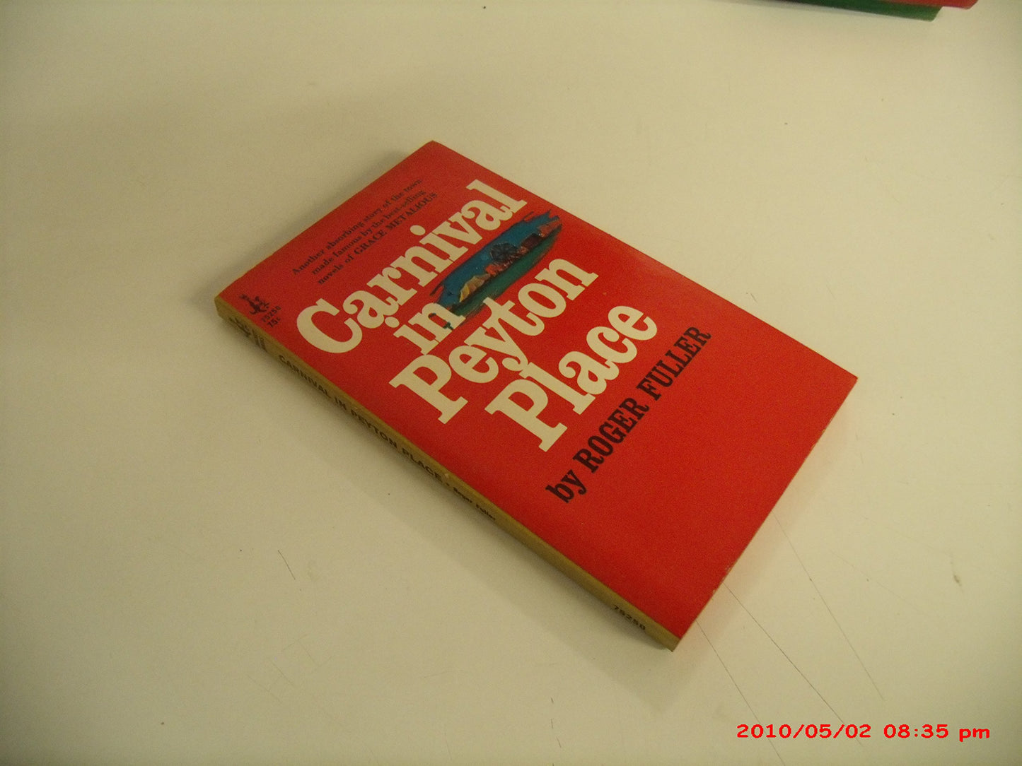 Vintage 1967 Mass Market Paperback Carnival in Peyton Place Roger Fuller Pocket Books First Edition