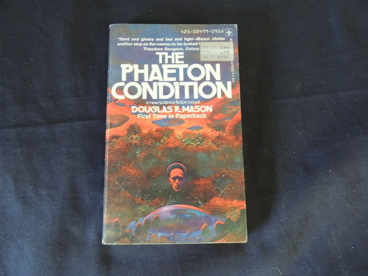 Vintage 1974 Mass Market Paperback The Phaeton Condition Douglas R. Mason Berkley Books First Edition
