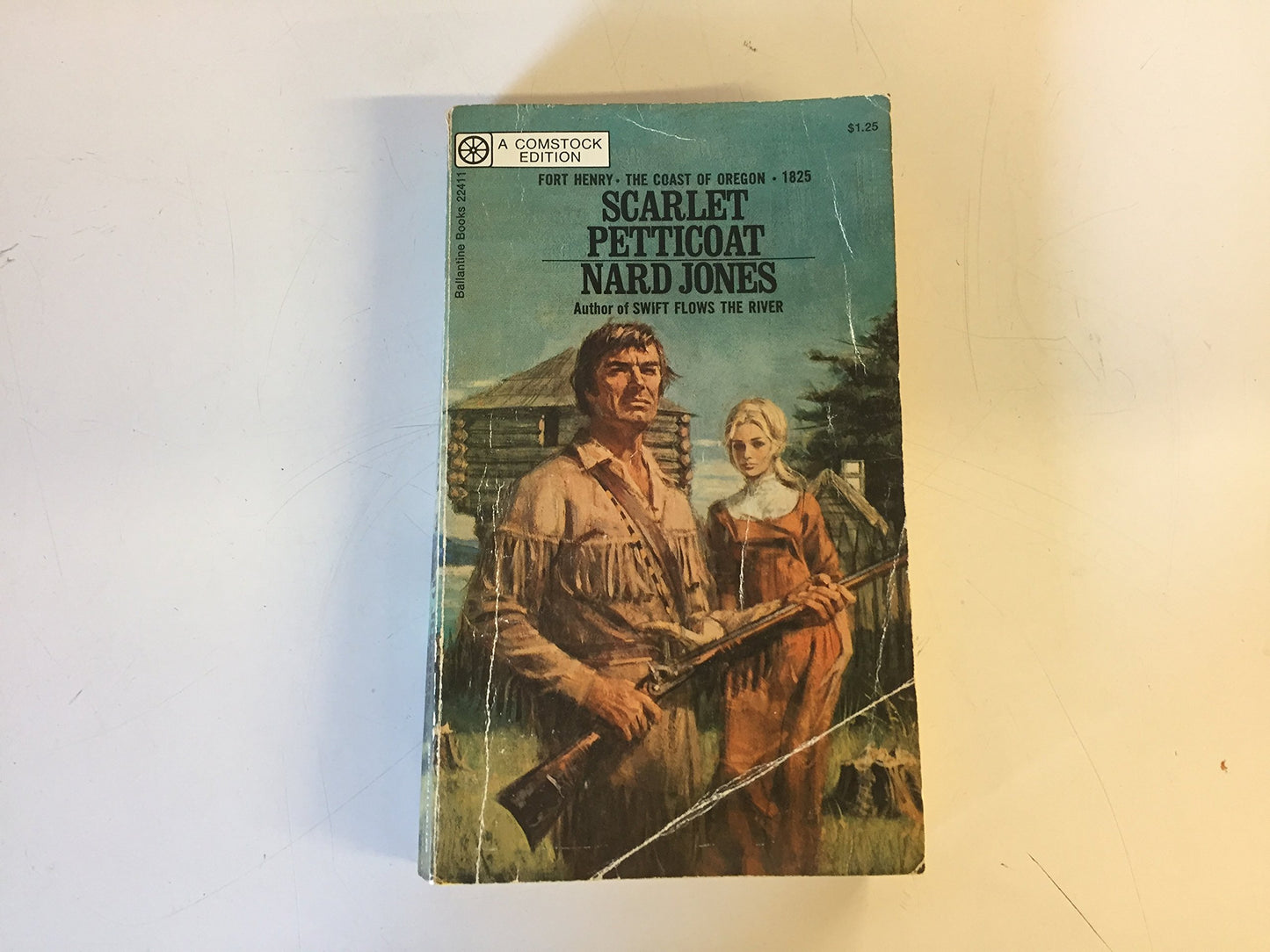 Vintage 1973 Mass Market Paperback Scarlet Petticoat Nard Jones Comstock Edition