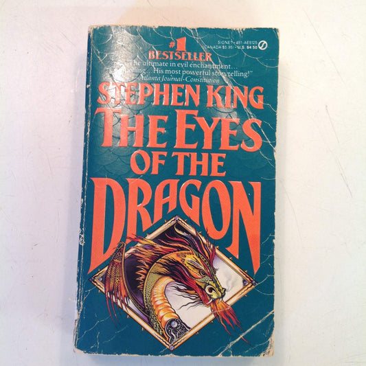 Vintage 1988 Mass Market Paperback The Eyes of the Dragon Stephen King
